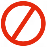 What we do not do